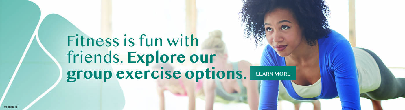Explore our group exercise options.